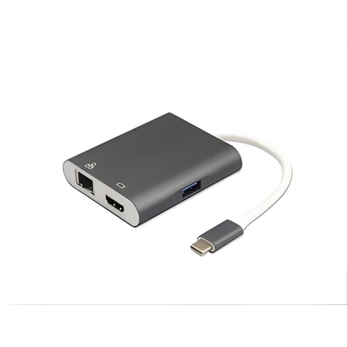 מתאם מולטי Type-C ל-4 חיבורים מתקדם ומהיר
