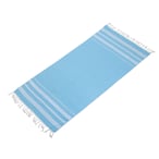 מגבת חוף כותנה גדולה עם פרנזים