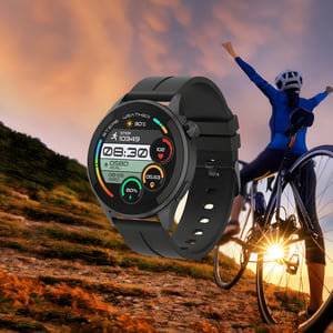 שעון חכם BP-1390Pro עם AMOLED, GPS ותכונות בריאות של BLAUPUNKT