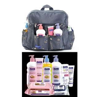 תיק לידה מושלם לתינוק עם מוצרים חיוניים