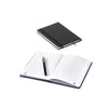 Recycled A5 Notebook with Synthetic Leather Cover and Magnetic Pen Holder