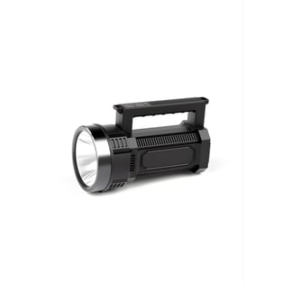 Large Rechargeable Emergency Flashlight with Shoulder Strap