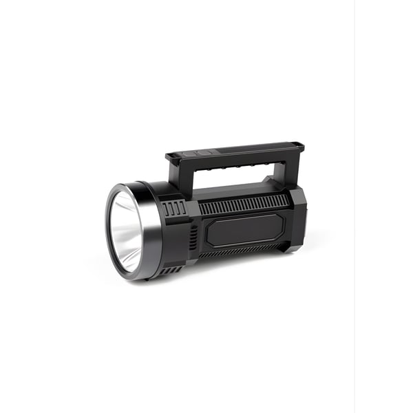 Large Rechargeable Emergency Flashlight with Shoulder Strap