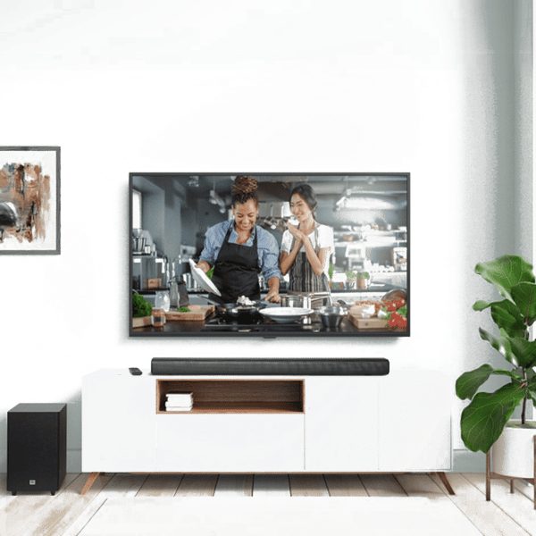 סאונד-בר JBL עם סאב וופר אלחוטי 3.1 ערוצים לחוויית קולנוע ביתית