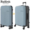 FLEX - 360 SPINNER המזוודה המתקפלת הדקה ביותר בעולם 29'' של מותג המזוודות החכמות Rollink - תכלת / כחול שמים