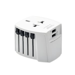 ממיר עולמי SKROSS® MUV USB עם מטען USB כפול