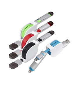 כבל USB ריטראקטיבי - מתנה עסקית מתקדמת