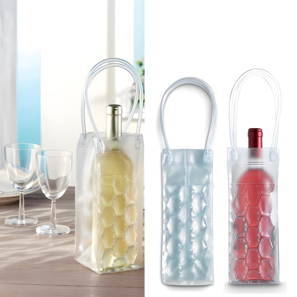 BACOOL Transparent Bottle Cooler Bag
