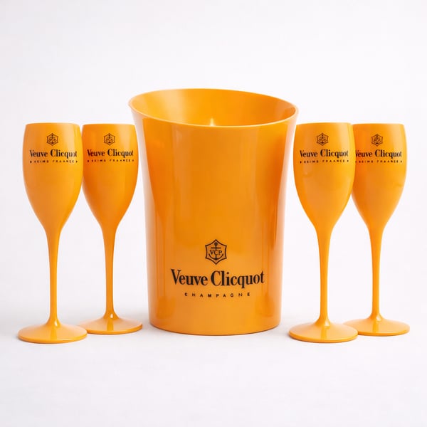 כוסות יין ממותגות מפלסטיק