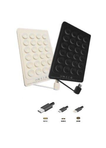 4000mAh Power Bank with Vacuum and Adapters