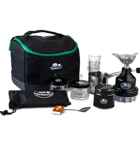 ערכת קפה טיול מושלמת בתיק צד טורנדו Go Nature