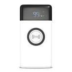 מטען נייד 'ג'ולט' עם טעינה אלחוטית בנפח 10,000mAh