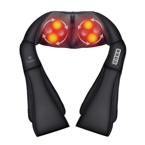 חגורת עיסוי שיאצו מחוממת מבית Carbon לשחרור השרירים