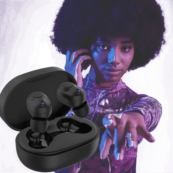 TWS Bluetooth Earbuds with Powerful Charging Case