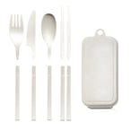 סט כלי סכו''ם נייד רב פעמי ידידותי לסביבה מבית גרין מיל