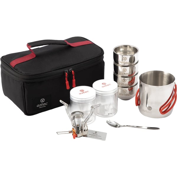 ערכת קפה יוקרתית Coffee Break III בתיק מרופד ומרווח