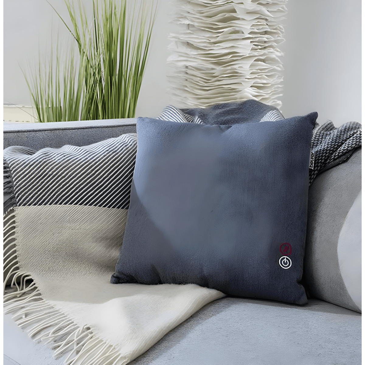 כרית עיסוי שיאצו נטענת מתקדם של מדיקס-קייר