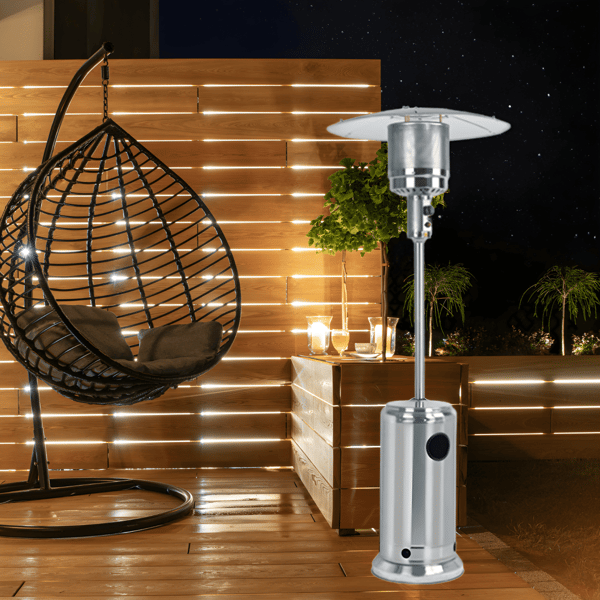 CAMPTOWN Stainless Steel Gas Heater with Adjustable Power