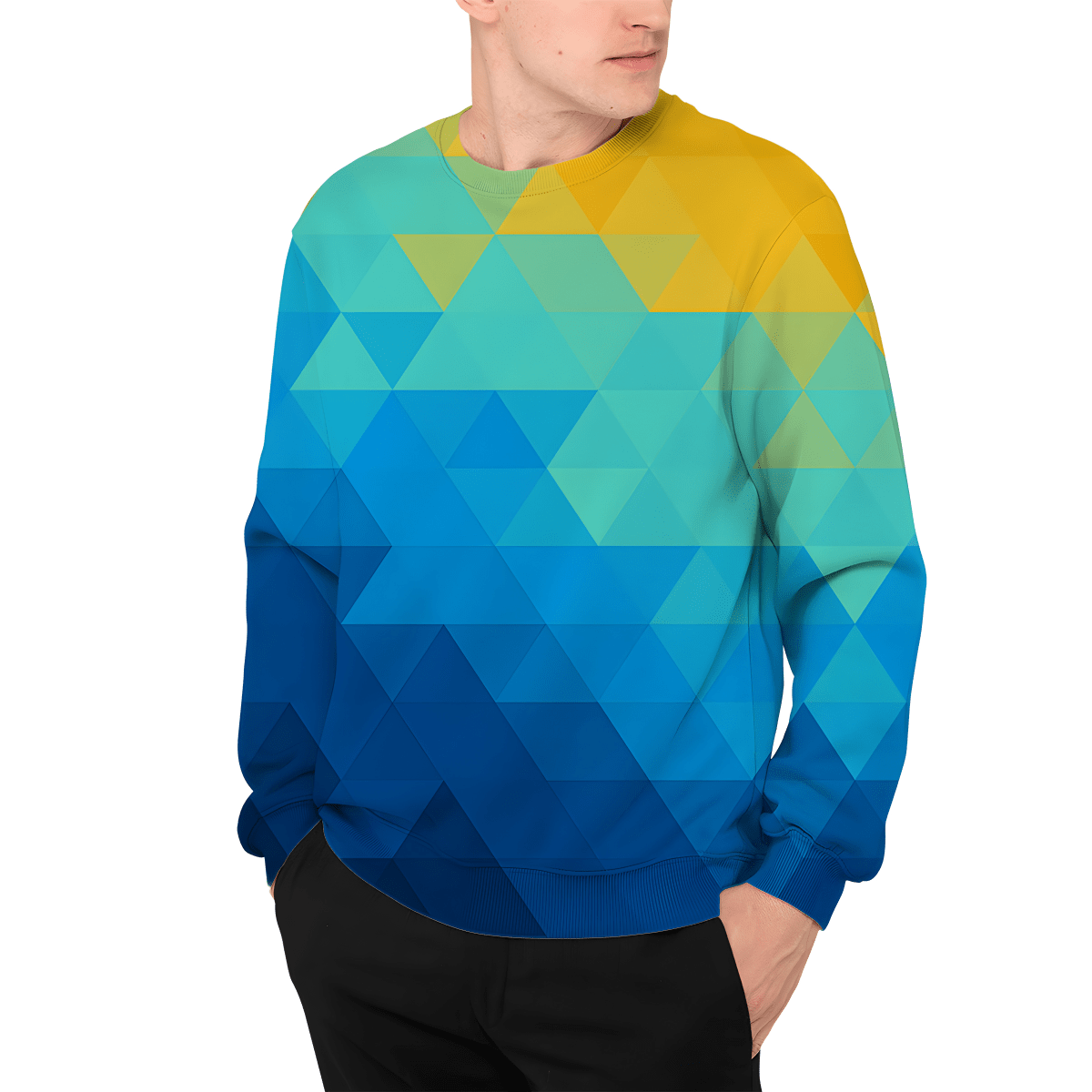 סווצרט איכותי מבד סקובה 250 גרם עם הדפסת ALL OVER