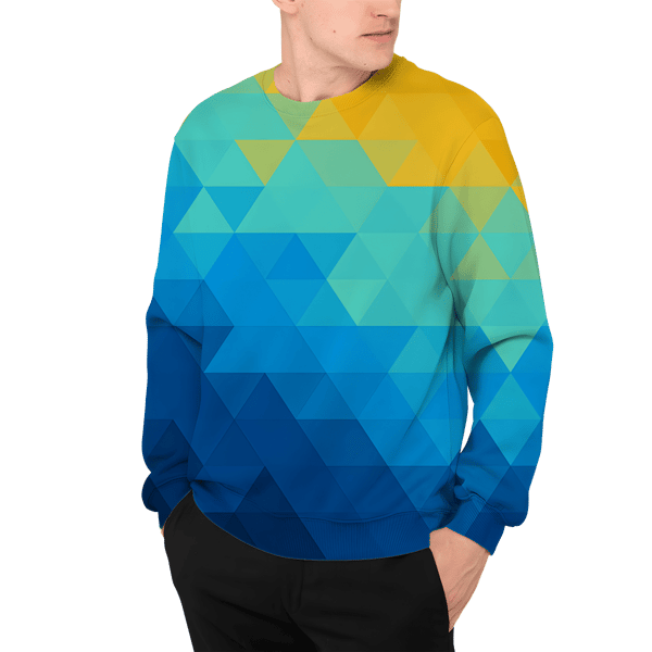 סווצרט איכותי מבד סקובה 250 גרם עם הדפסת ALL OVER