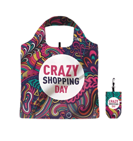 תיק מתקפל בהדפסה מלאה