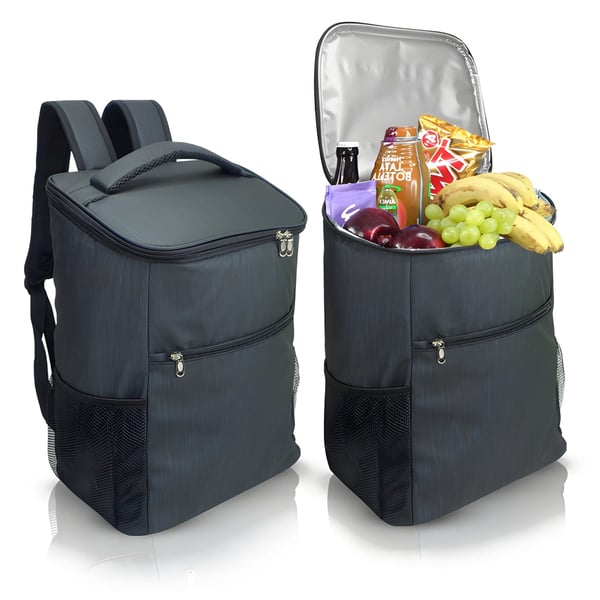 'Mykonos' Luxury Backpack Cooler - Unique Fabric, 29 Liters