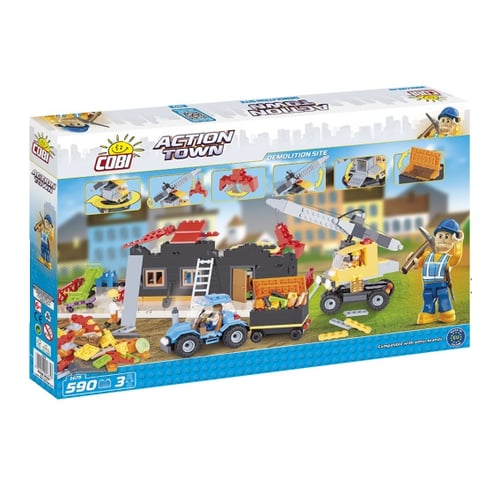 ערכת הרכבה לבניה יצירתית לילדים - 590 חלקים