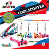 3-Wheel Scooter with Adjustable Handlebar - COOL SCOOTER Model