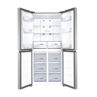 470L Four-Door Glass & Stainless Steel Fridge – GR-7700