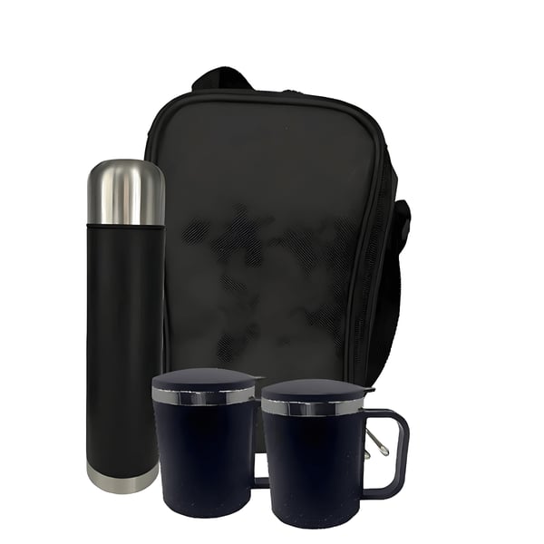 Thermos Set + 2 Cups 500 mL in Various Colors