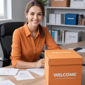 מתנות ומארזים ממותגים לעובד חדש