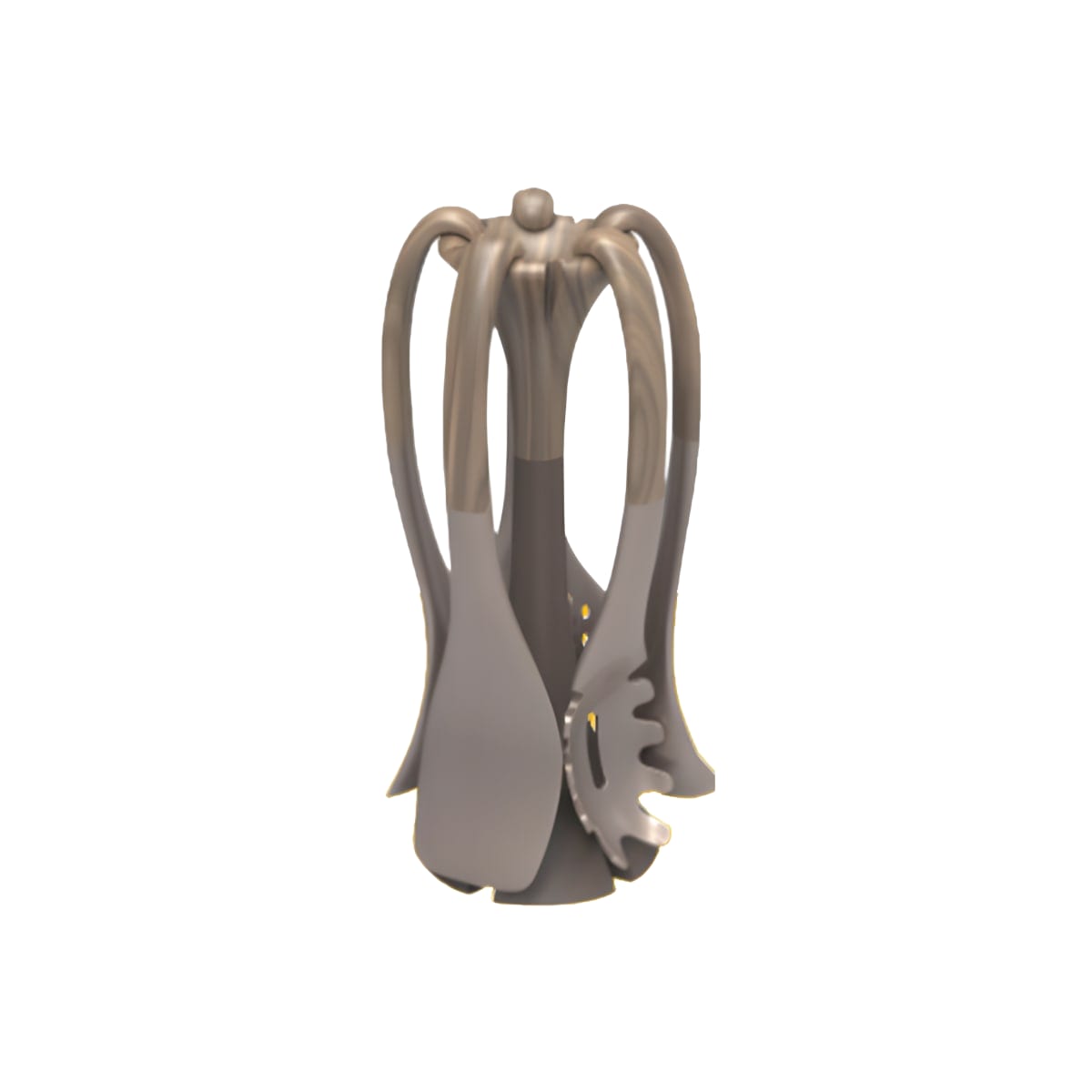 סט כלי בישול של 7 חלקים עם ידיות עץ - שדרגו את המטבח שלכם