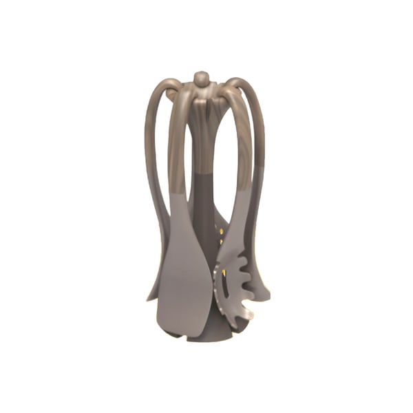 סט כלי בישול של 7 חלקים עם ידיות עץ - שדרגו את המטבח שלכם