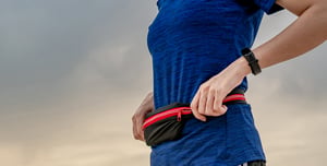 Lightweight Waist Pouch for Sports & Travel 22.5X5.5