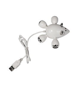 מפצל USB בצורת עכבר - מתנה עסקית ייחודית