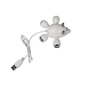 מפצל USB בצורת עכבר - מתנה עסקית ייחודית