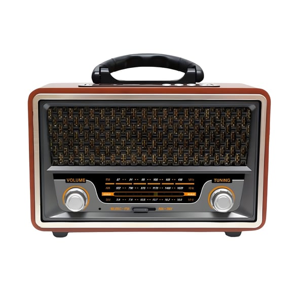 Classic Retro Analog Radio Receiver