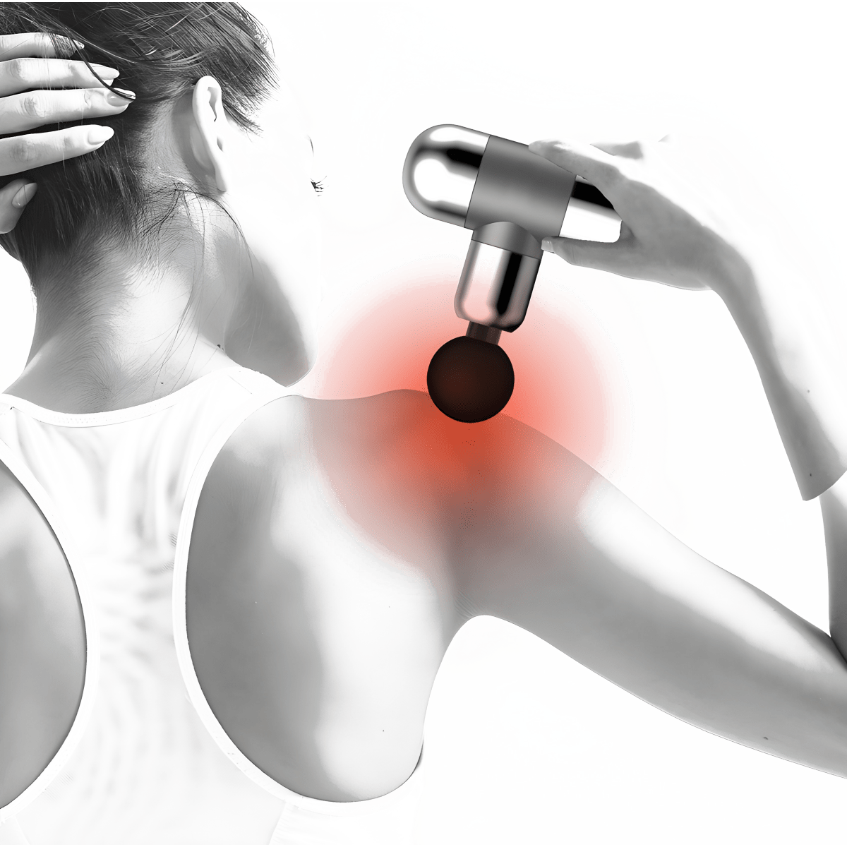 מסאז'ר מיני עוצמתי לשחרור שרירים