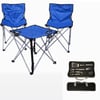 Foldable Picnic Set with Chairs, Table and BBQ Tools