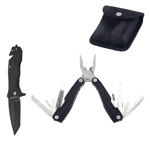 סט כלים טקטיים: פלייר וסכין PLATOON FORZA