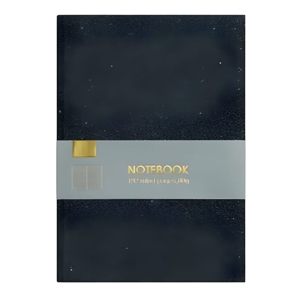 Glamorous Glitter Hardcover Notebook