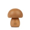 Stylish Mushroom Wooden Lamp with Touch Control
