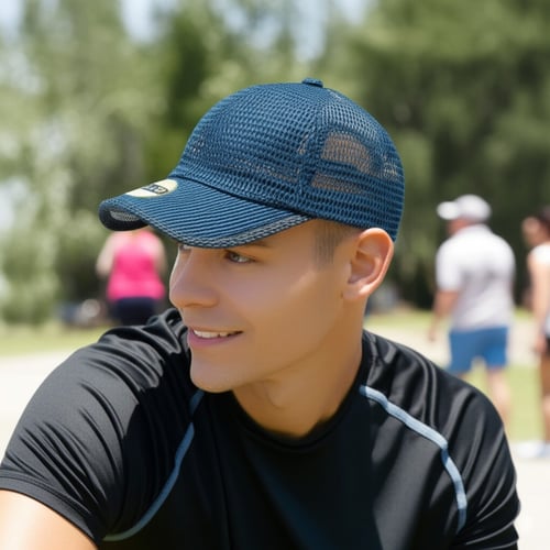 כובע רשת אופנתי 6 פאנל מבית Ombre