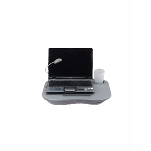 Premium Laptop Tray with Built-In Light and Cushion