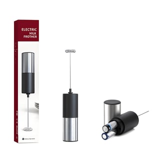 Handheld Milk Frother with Battery - Perfect Coffee Experience