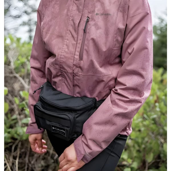 Classic Monochrome Waist Pack - Zigzag by COLUMBIA