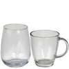 Luxury Glass Set: Hot Drink Mug and Cold Drink Glass in Eco-Friendly Packaging