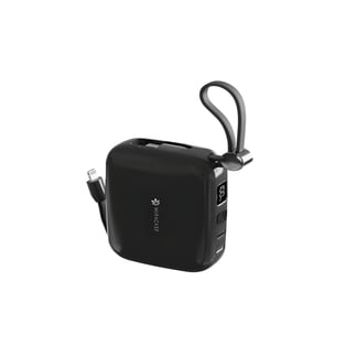 סוללת כוח MIRASCASE: טעינה מהירה עם 2 כבלים וצג 10000mAh