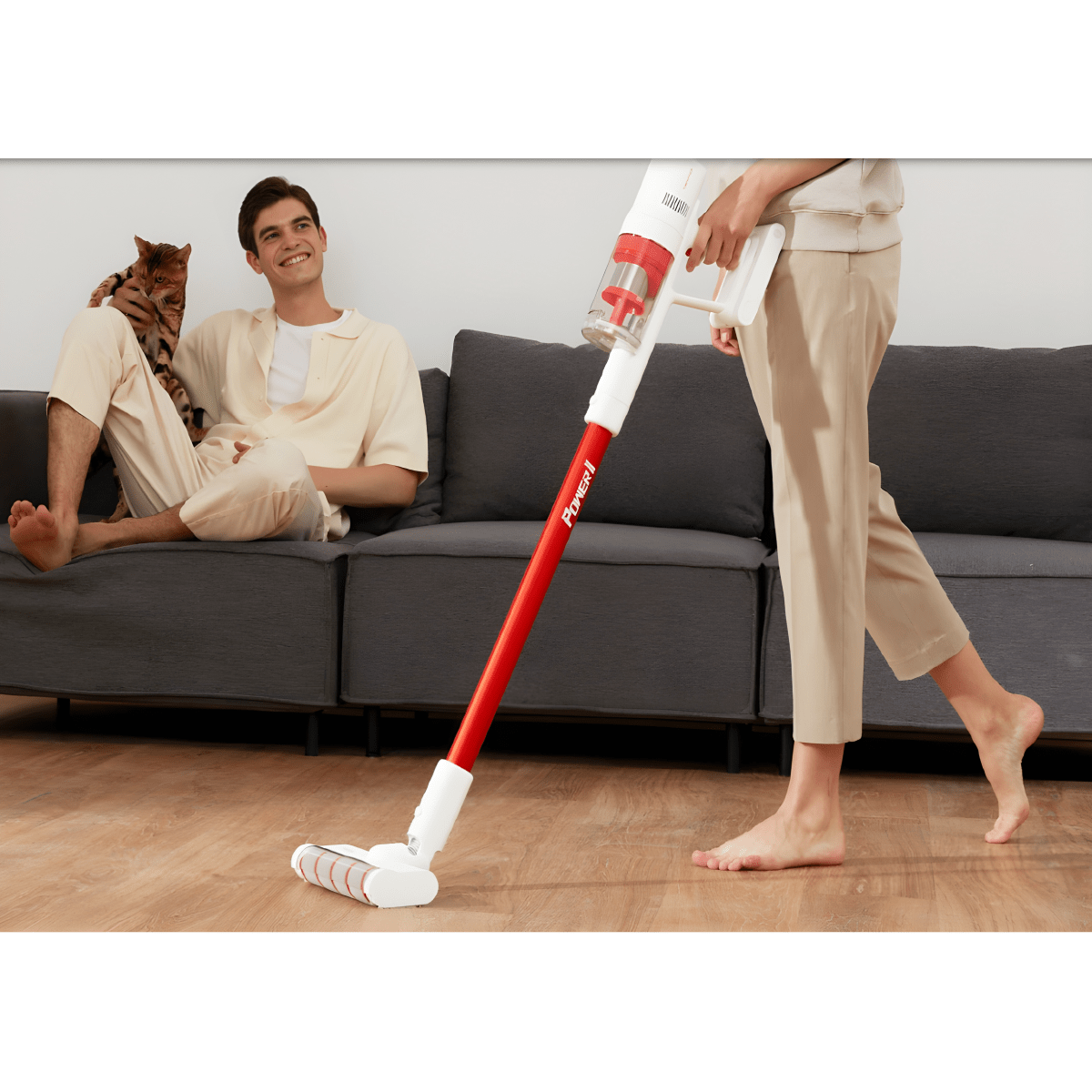 שואב אבק אלחוטי נטען דגם TROUVER Power11 - DREAME