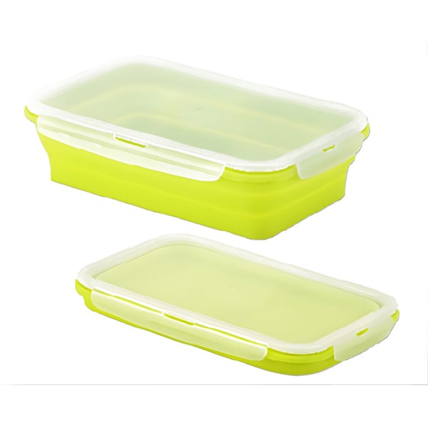 קופסת אוכל מסיליקון מתקפלת – אאוט בוקס